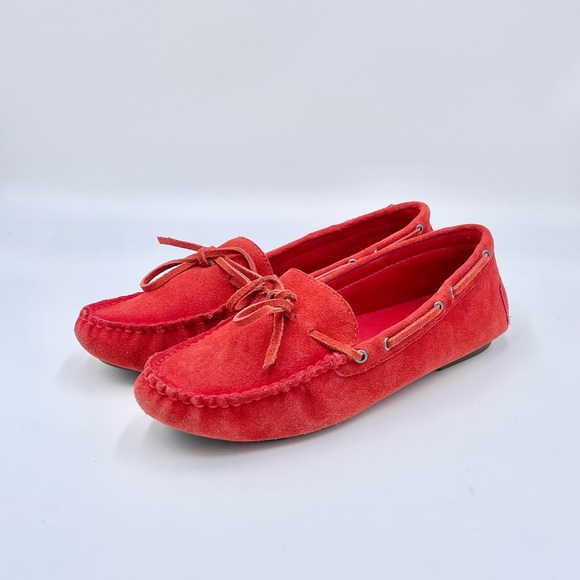 Switz Moc Loafer In Ruby Red Suede 6314146 main image 0